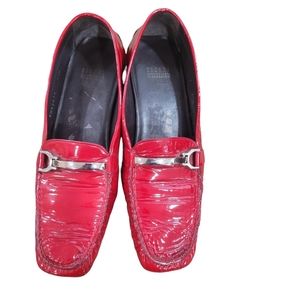 Stuart weitzman Red loafers